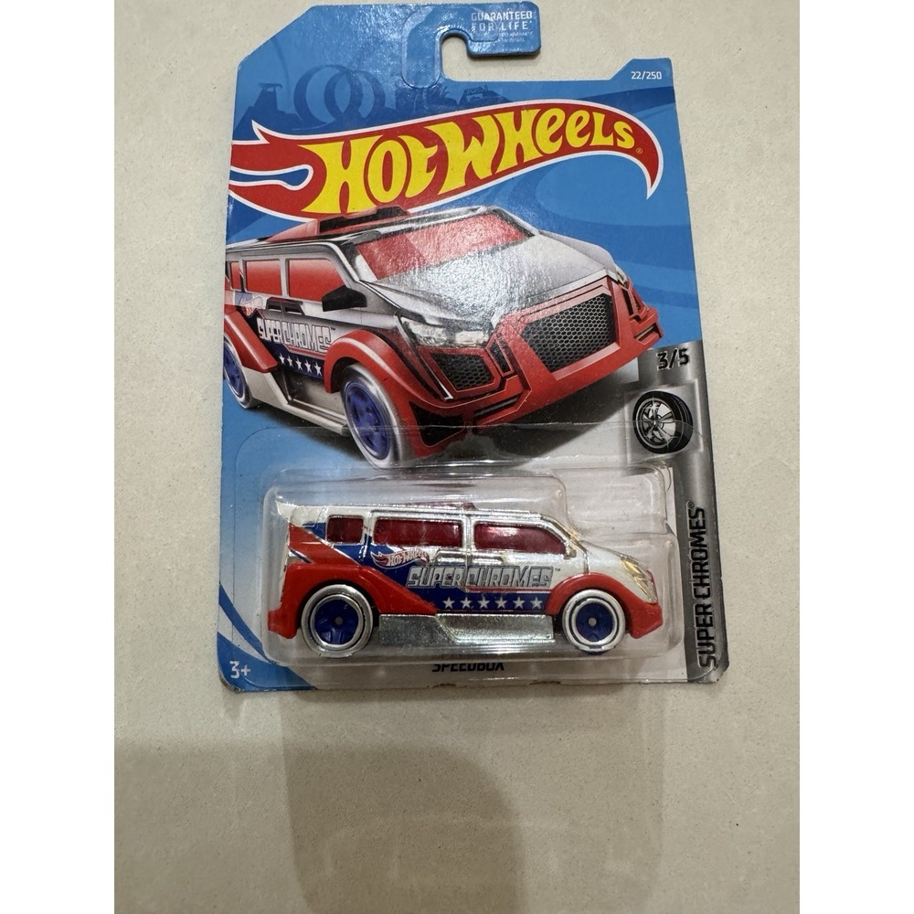 NEW Mattel Hot Wheels Super Chromes Speedbox 1:64 Die-Cast Car 22/250 L2593